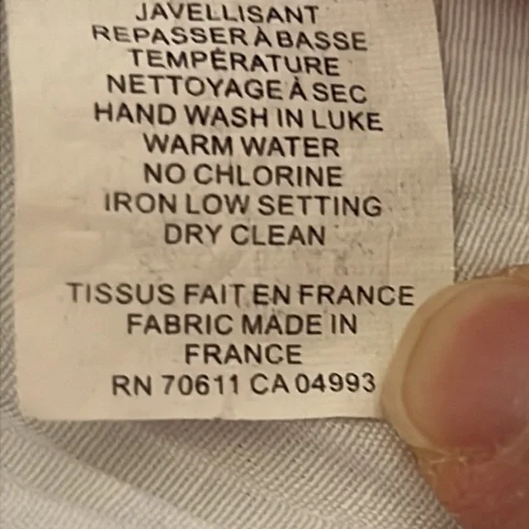 White Sleeveless Top Sz 44 Canada - Picture 4 of 5